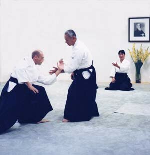 Stefan als Uke von Endo Sensei